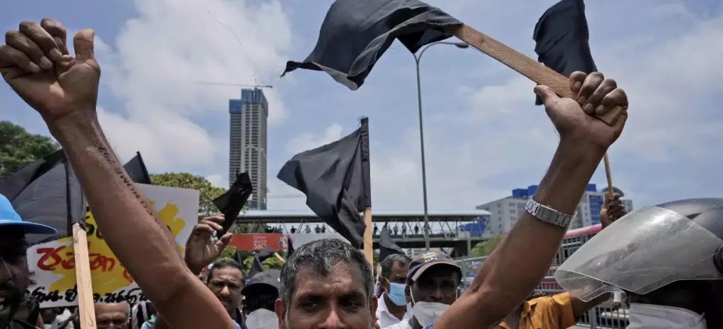Youth-inspired protests rock strategically located Sri Lanka